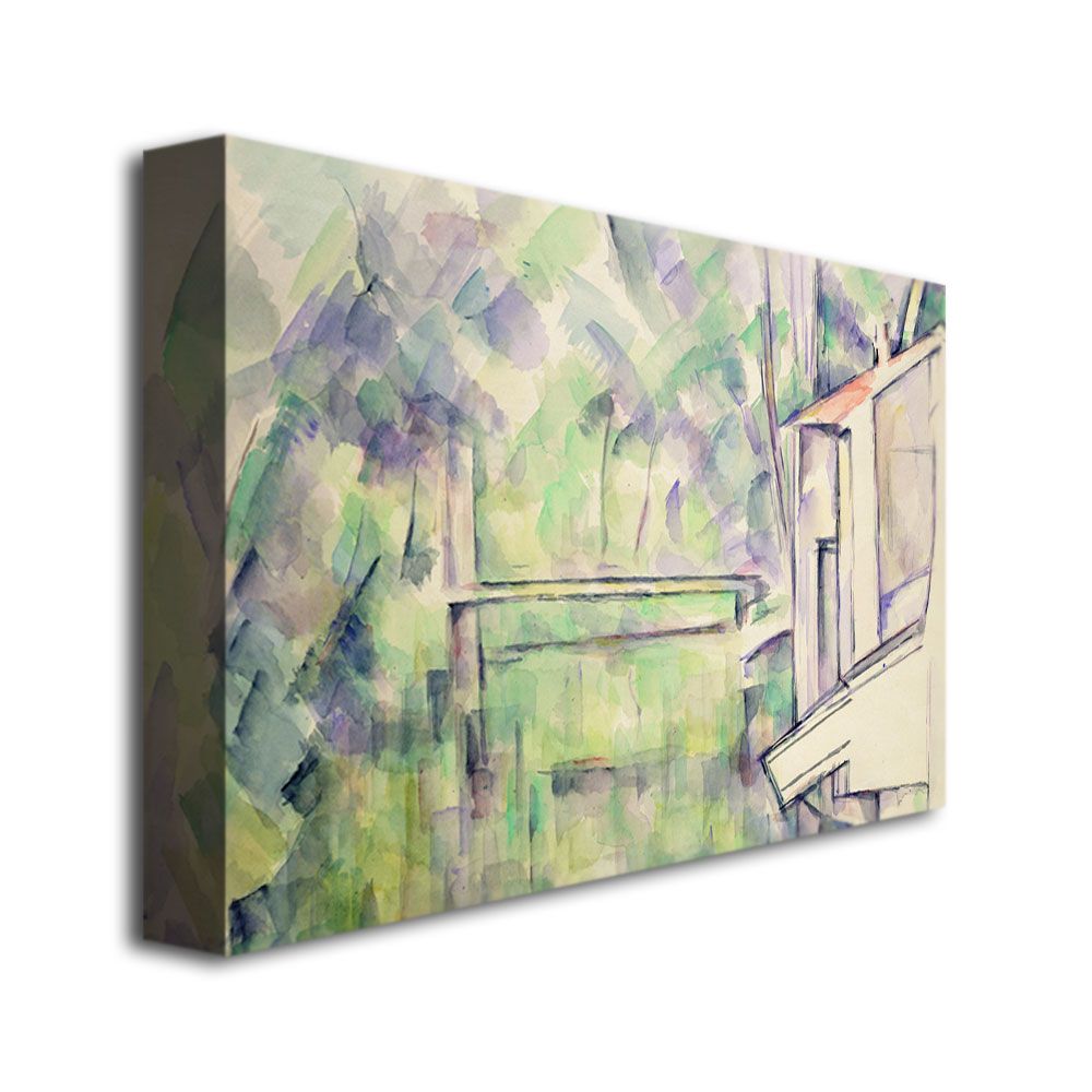 Trademark Global 30x47 inches Paul Cezanne "Mill On The River  1900"