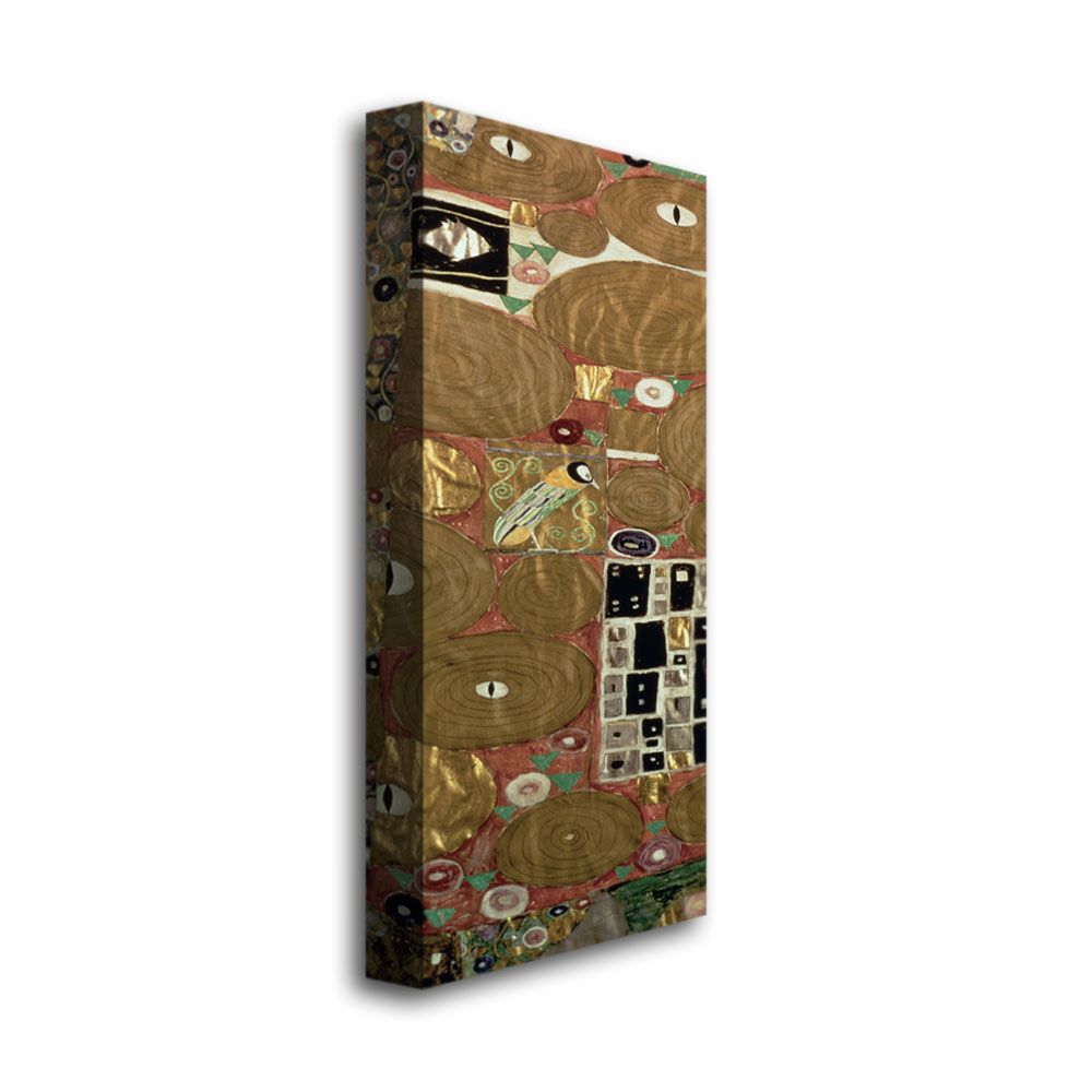 Trademark Global 16x47 inches Gustav Klimt  "Fulfilment"