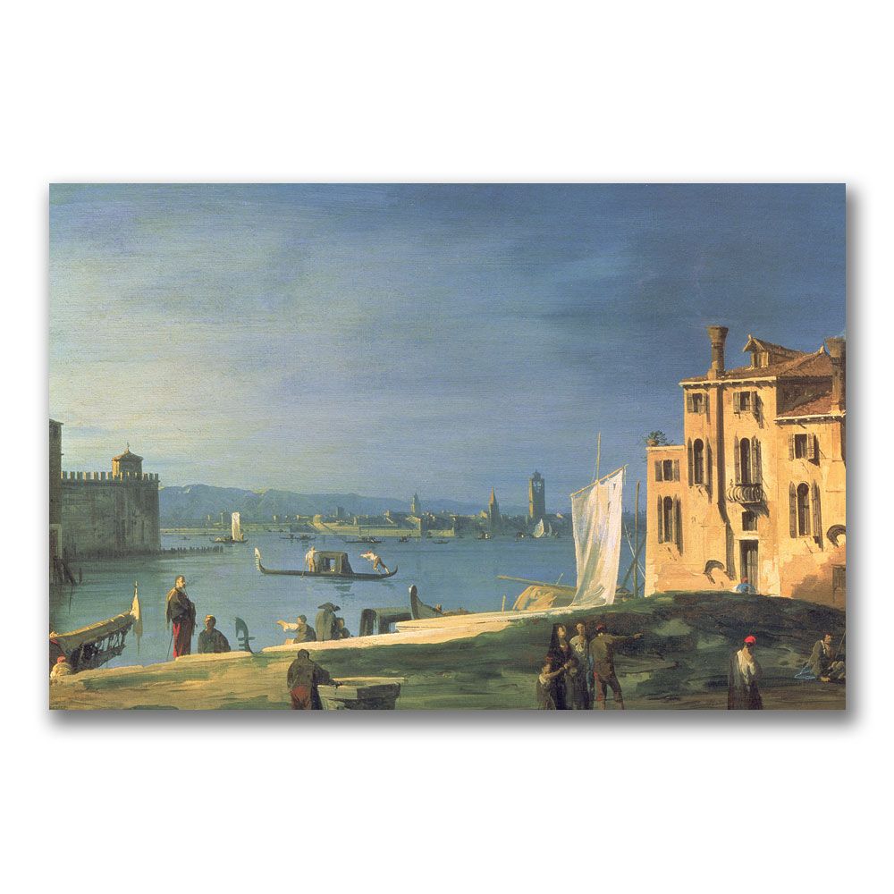 Trademark Global 16x24 inches Canatello "View Of Venice"