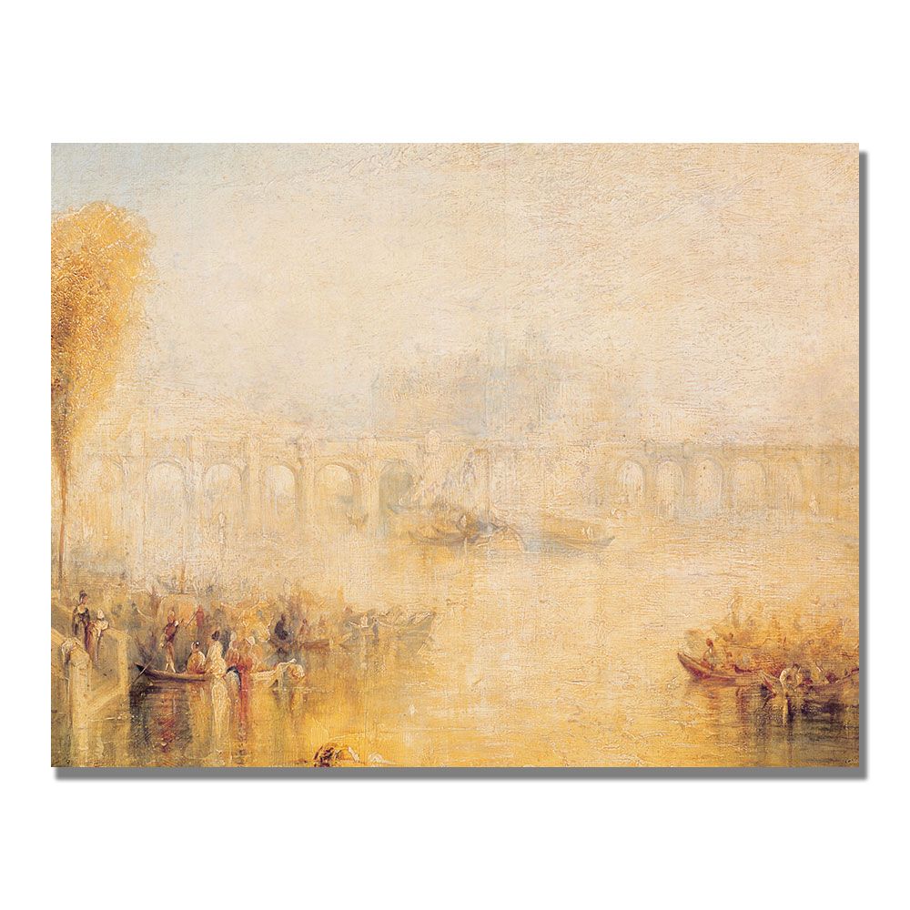 Trademark Global 18x24 inches Joseph Turner "View Of The Pont Neuf"