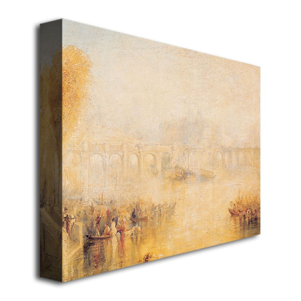 Trademark Global 24x32 inches Joseph Turner "View Of The Pont Neuf"
