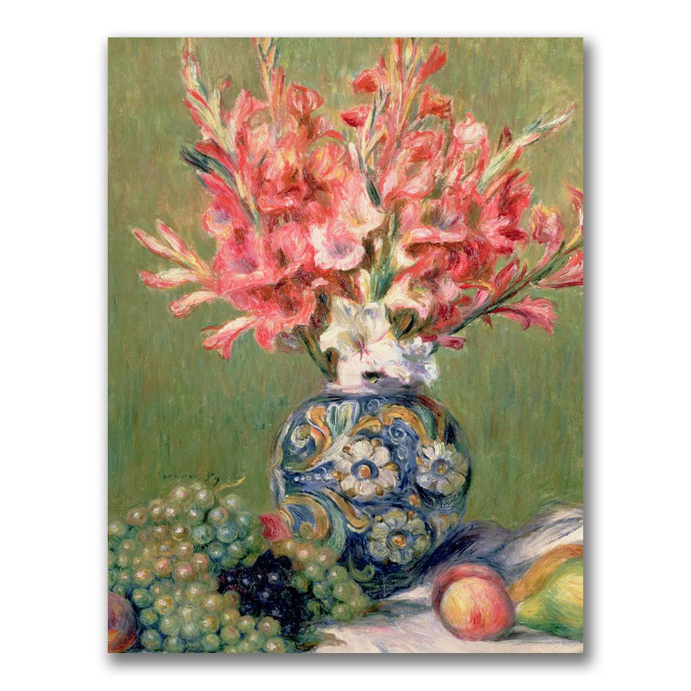 Trademark Global 24x32 inches Pierre Renoir "Still Life Of Fruit And Flowers"