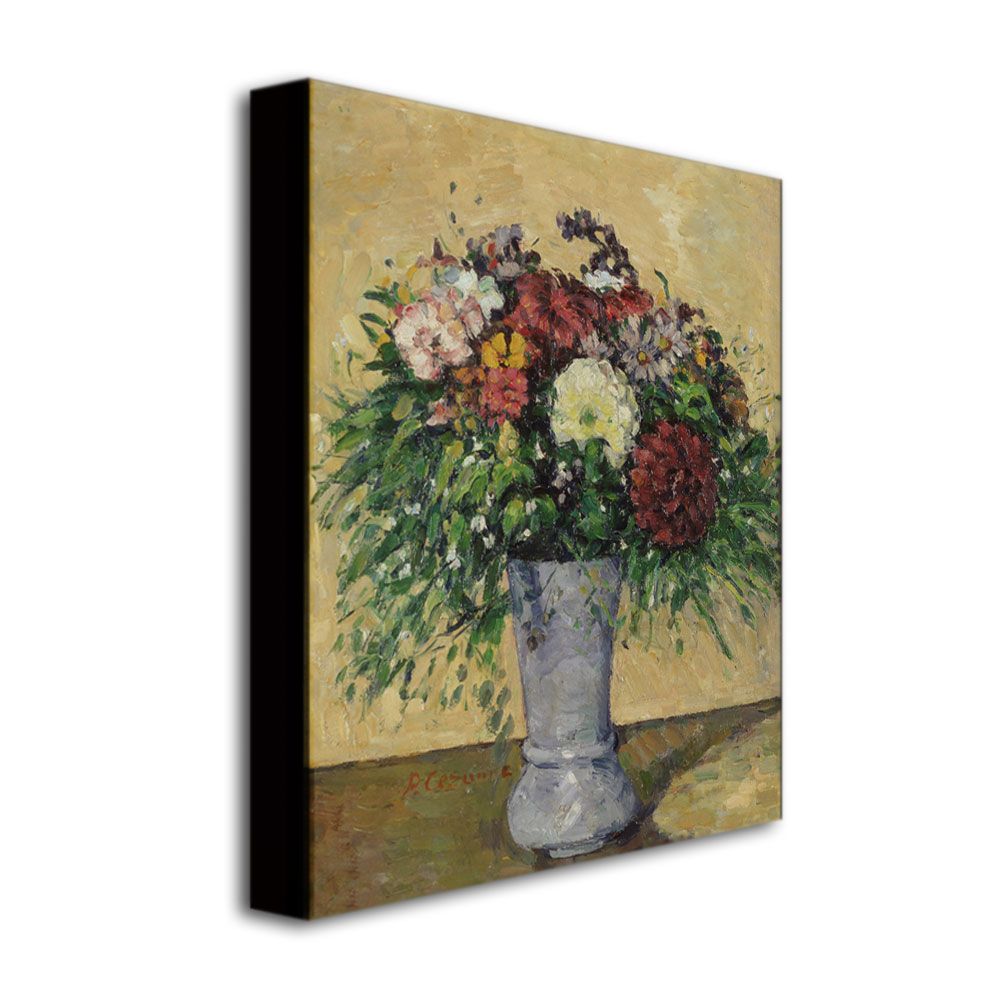 Trademark Global 18x24 inches Paul Cezanne "Bouquet Of Flowers In A Vase"