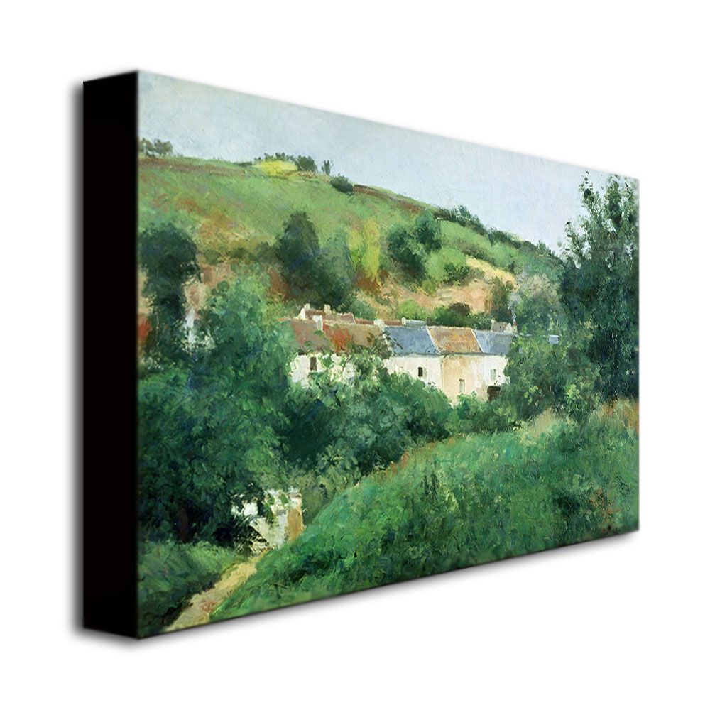 Trademark Global 16x24 inches Camille Pissaro  "The Path In The Village"