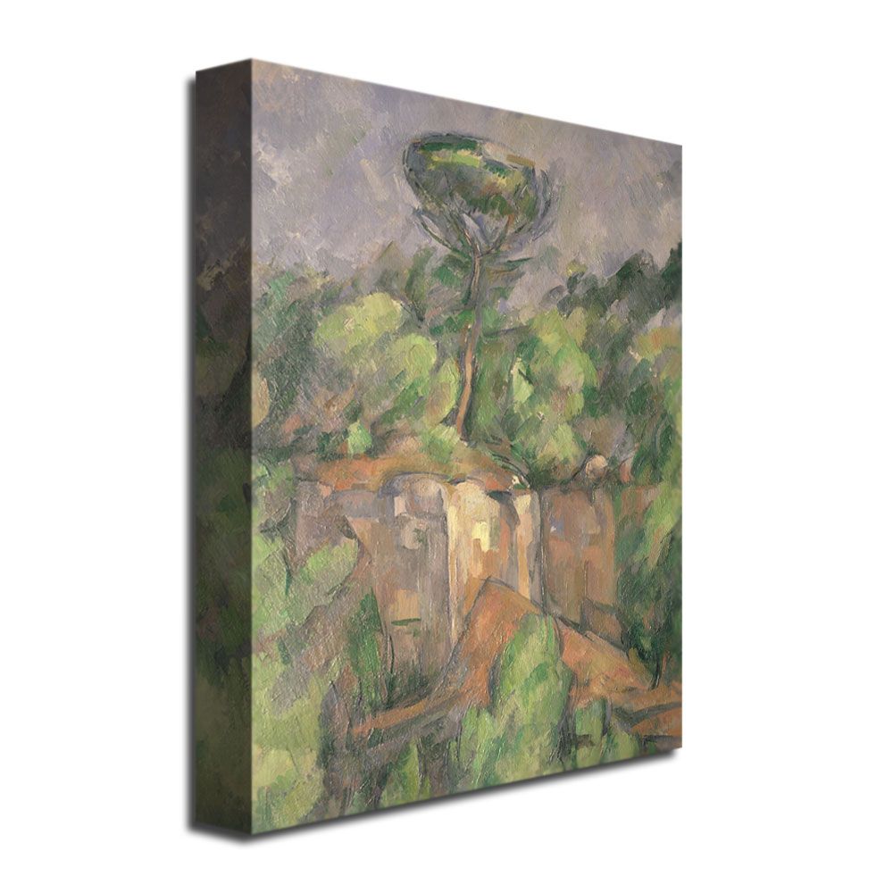 Trademark Global 18x24 inches Paul Cezanne "Bibemus Quarry"