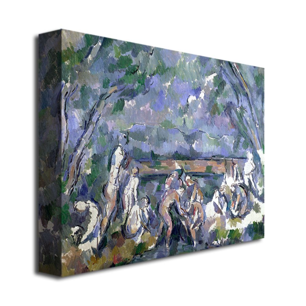 Trademark Global 18x24 inches Paul Cezanne "The Bathers"