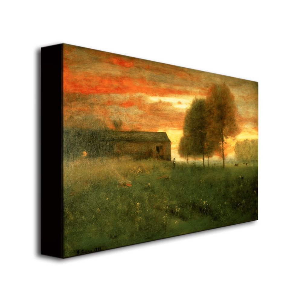 Trademark Global 22x32 inches George Inness "Sunset  Montclair  1892"
