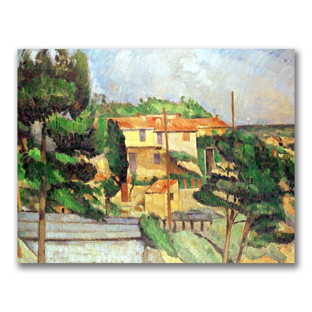 Trademark Global 24x32 inches Paul Cezanne "Viaduct At Estaque"