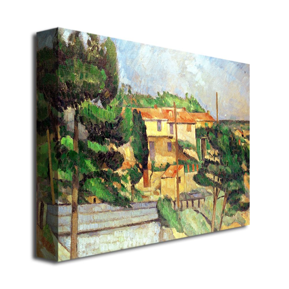 Trademark Global 35x47 inches Paul Cezanne "Viaduct At Estaque"