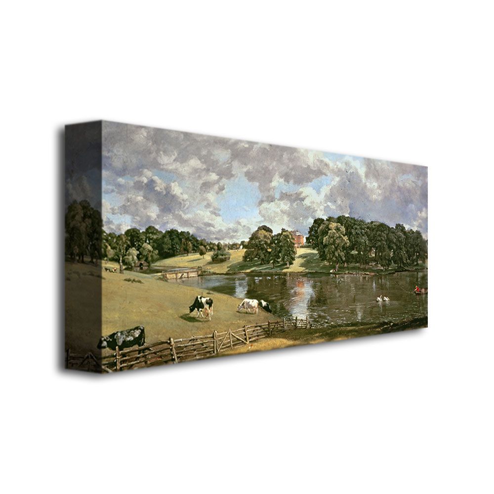 Trademark Global 24x47 inches John Constable "Wivenhoe Park  Essex"