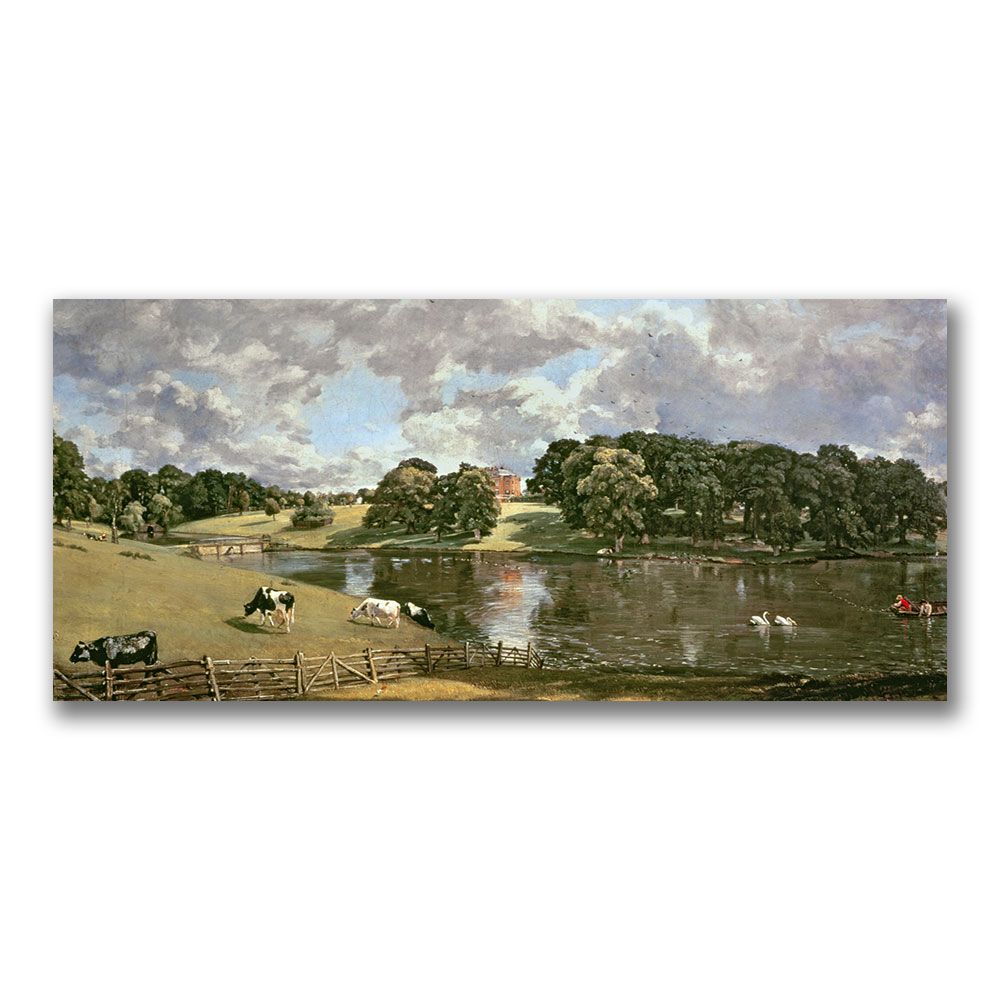 Trademark Global 24x47 inches John Constable "Wivenhoe Park  Essex"