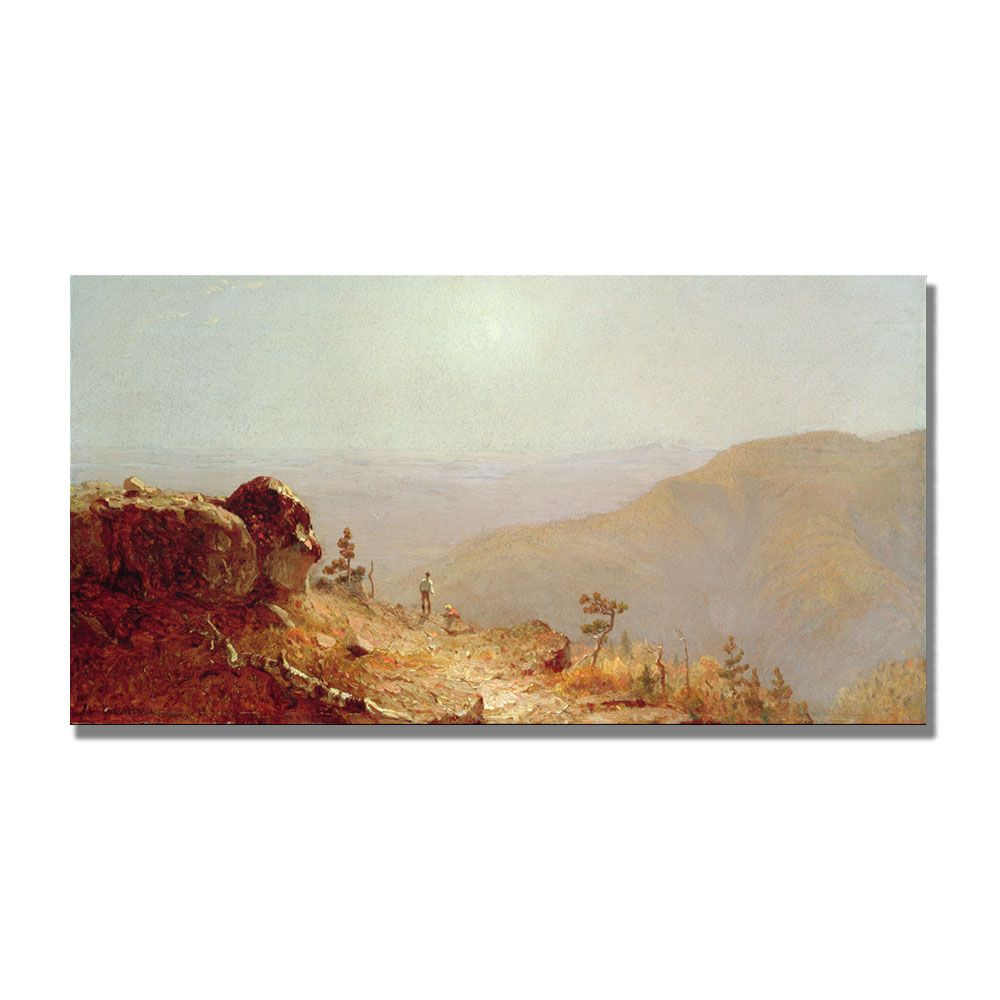 Trademark Global 24x47 inches Sanford Gifford "South Mountains  Catskills"