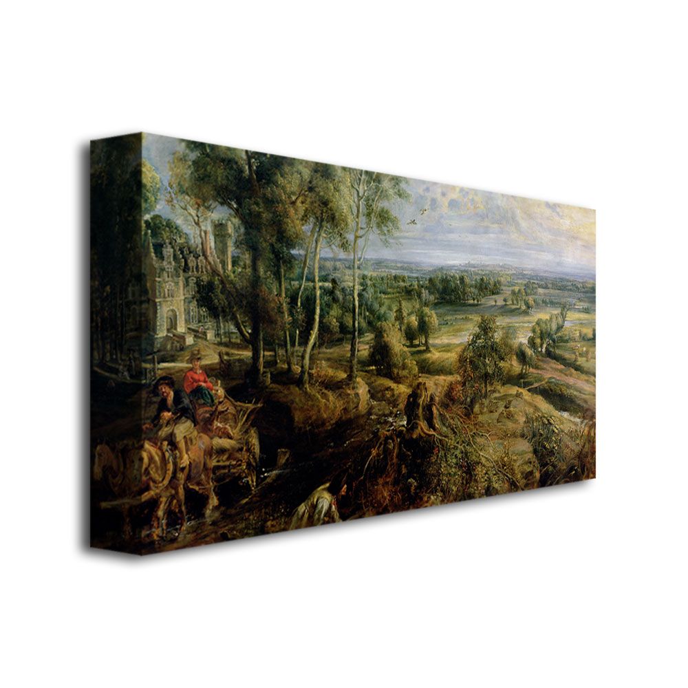 Trademark Global 12x24 inches Peter Rubens "An Autumn Landscape III"