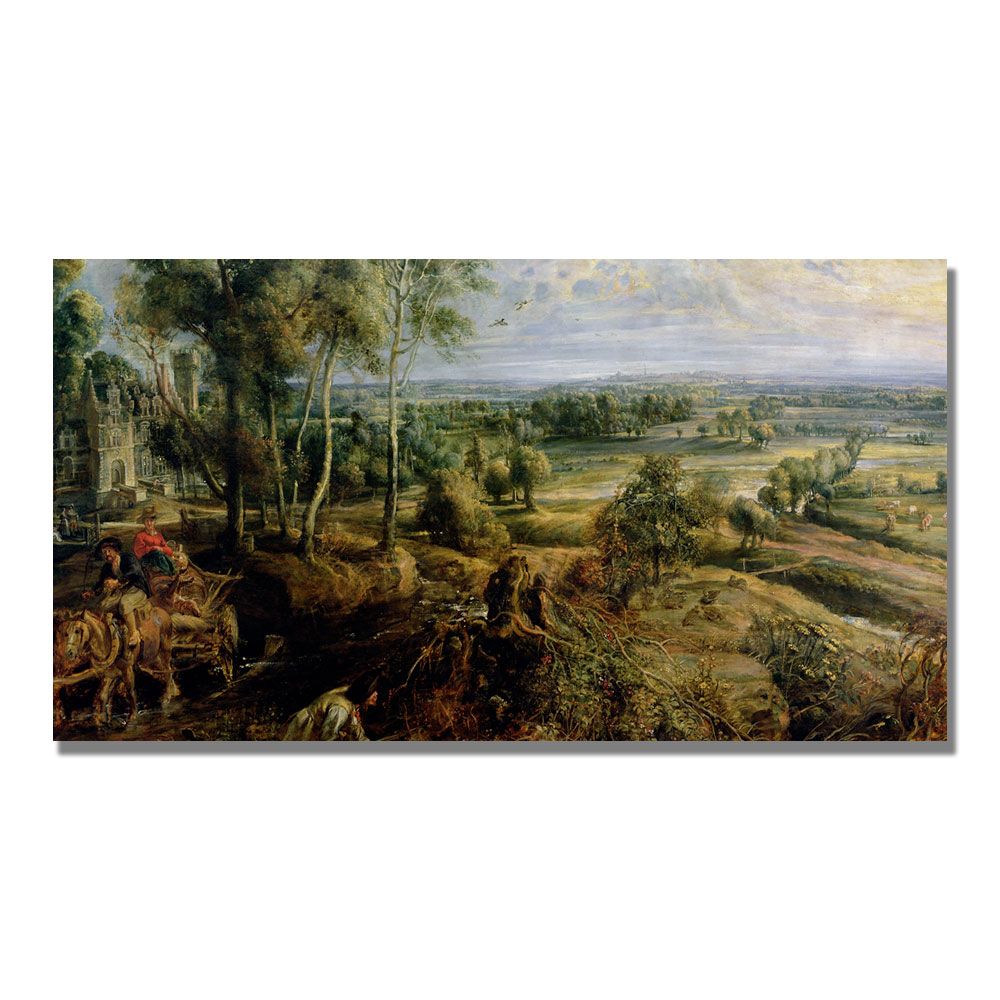 Trademark Global 24x47 inches Peter Rubens "An Autumn Landscape III"