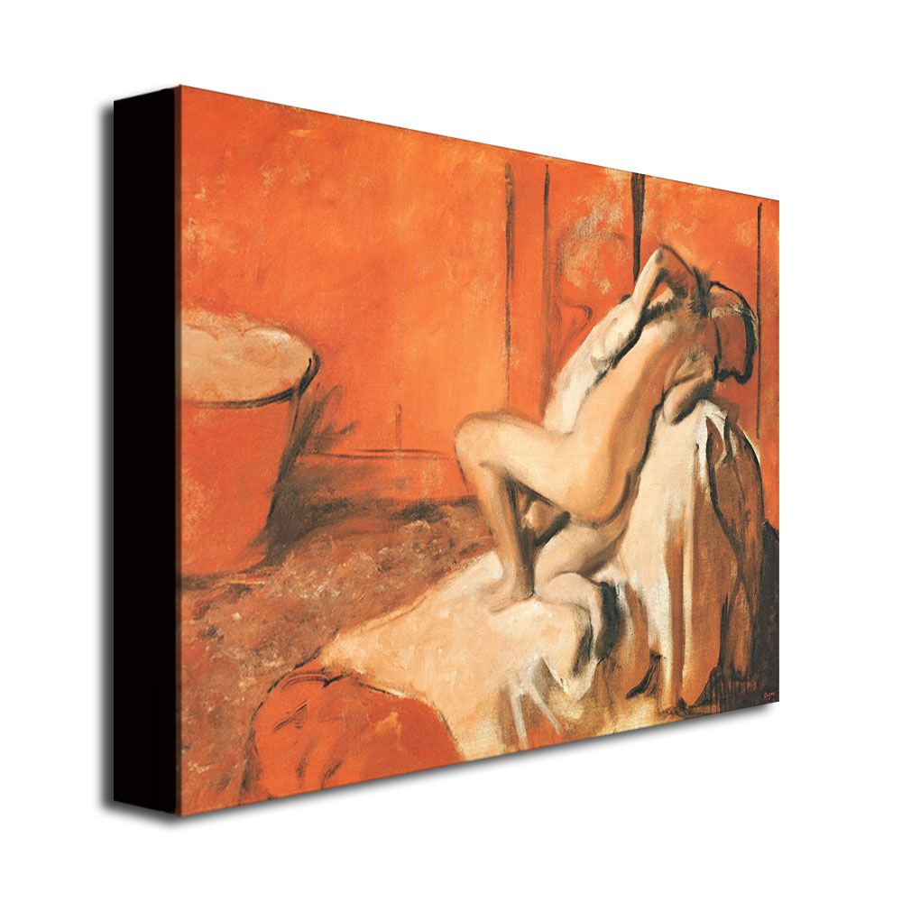 Trademark Global 24x32 inches Edgar Degas "After The Bath  1896"