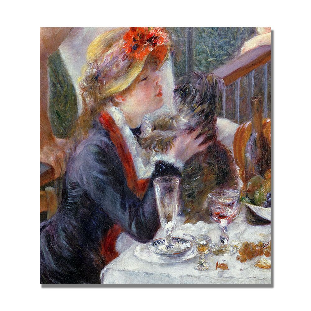 Trademark Global 14x14 inches Pierre Renoir "The Luncheon Of The Boating Party"