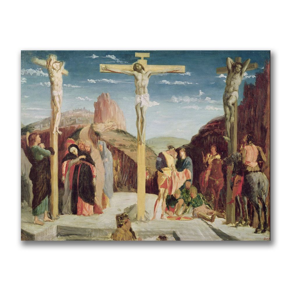Trademark Global 16x24 inches Edgar Degas "Calvary  After By Andre Mantegna"