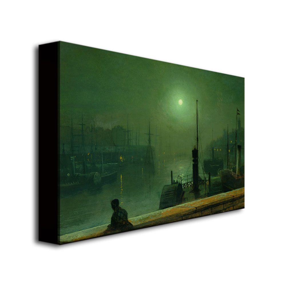 Trademark Global 30x47 inches John Grimshaw "On The Clyde" Glasgow"