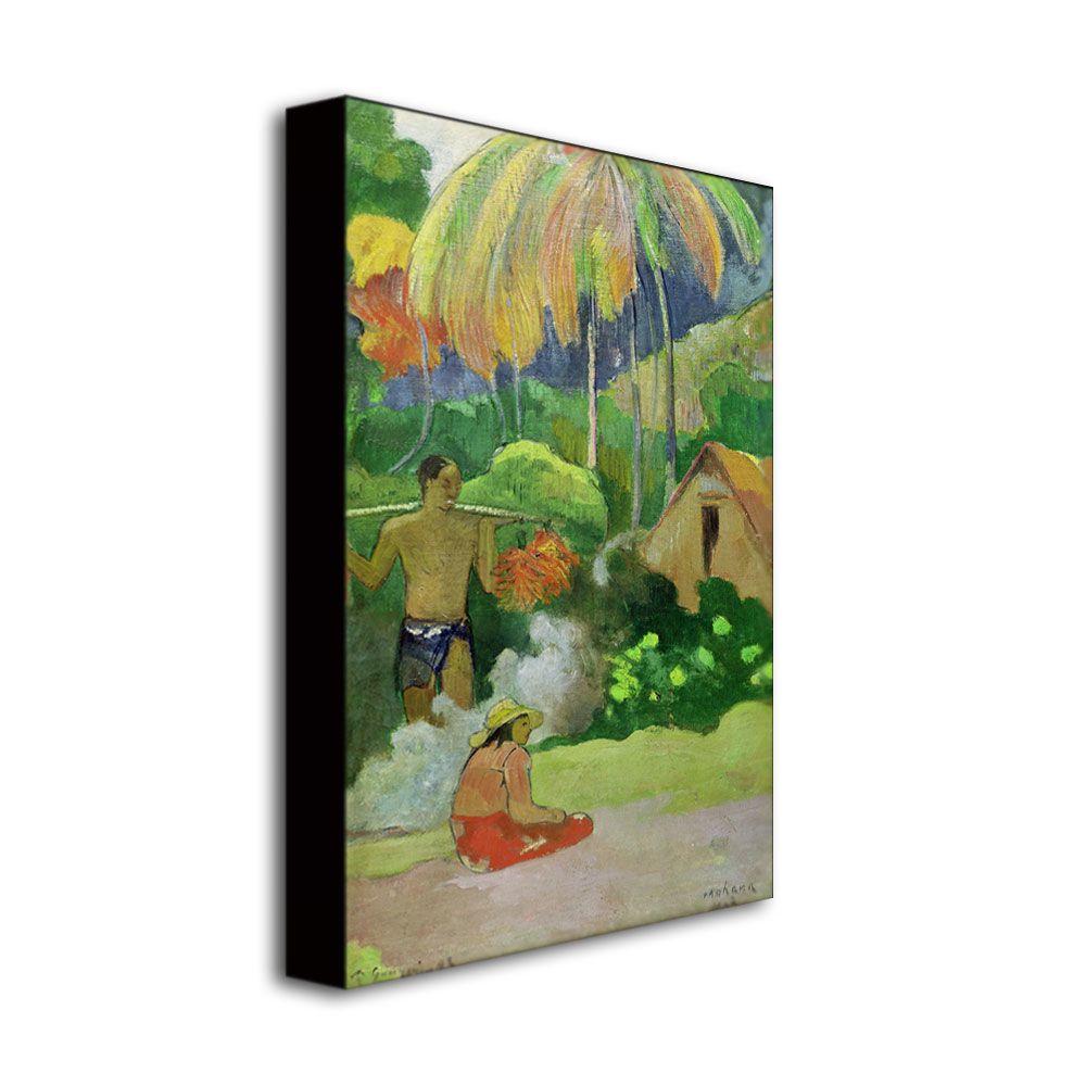 Trademark Global 18x32 inches Paul Gauguin "Landscape In Tahiti"