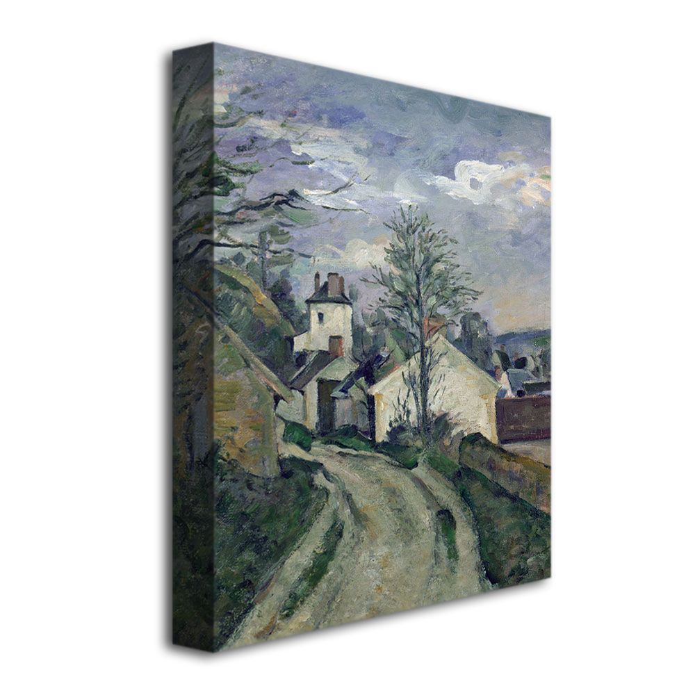 Trademark Global 35x47 inches Paul Cezanne "The House Of Doctor Gachet"