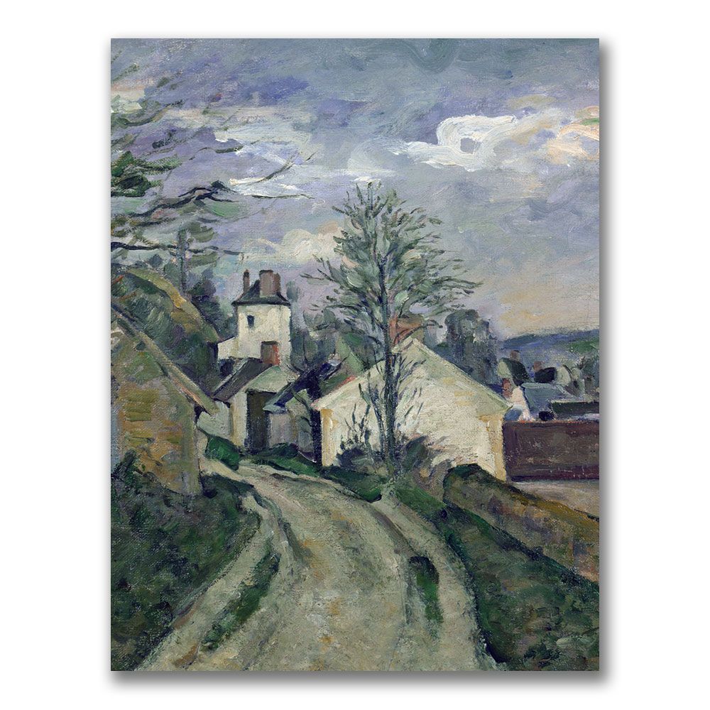 Trademark Global 35x47 inches Paul Cezanne "The House Of Doctor Gachet"
