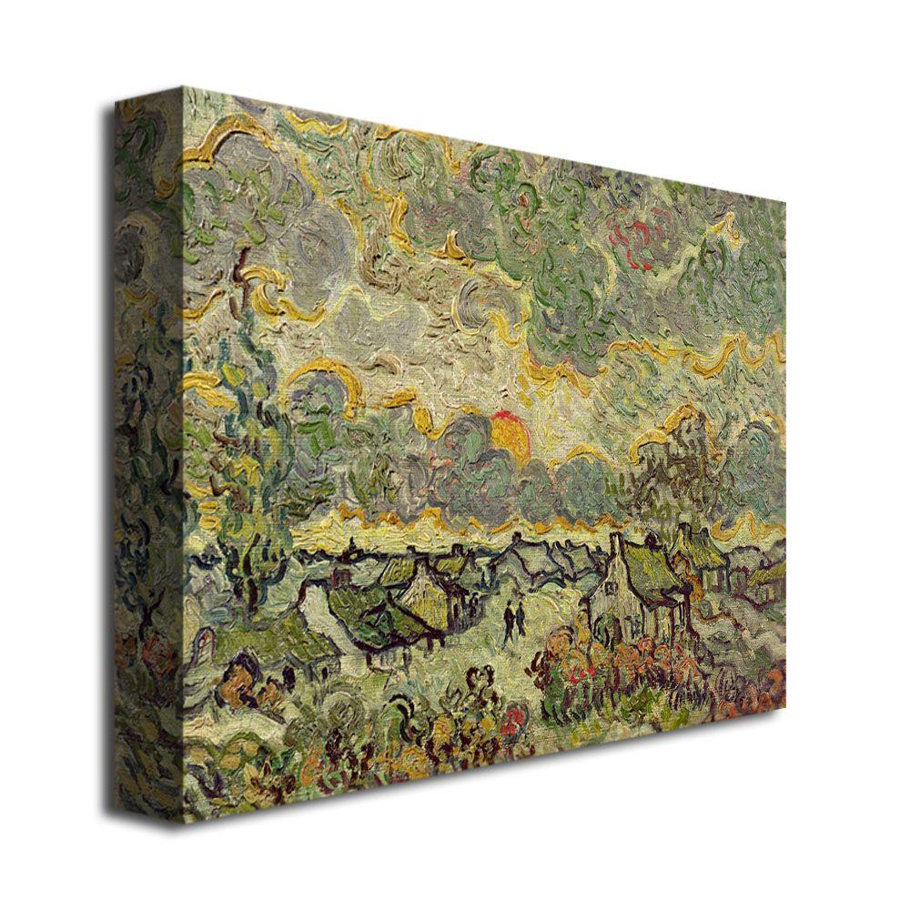 Trademark Global 24x32 inches Vincent Van Gogh "Autumn Landscape"