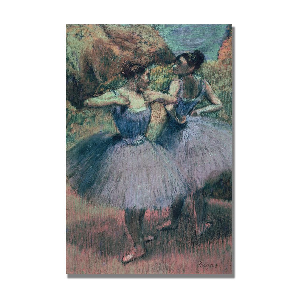 Trademark Global 22x32 inches Edgar Degas "Dancers In Violet"