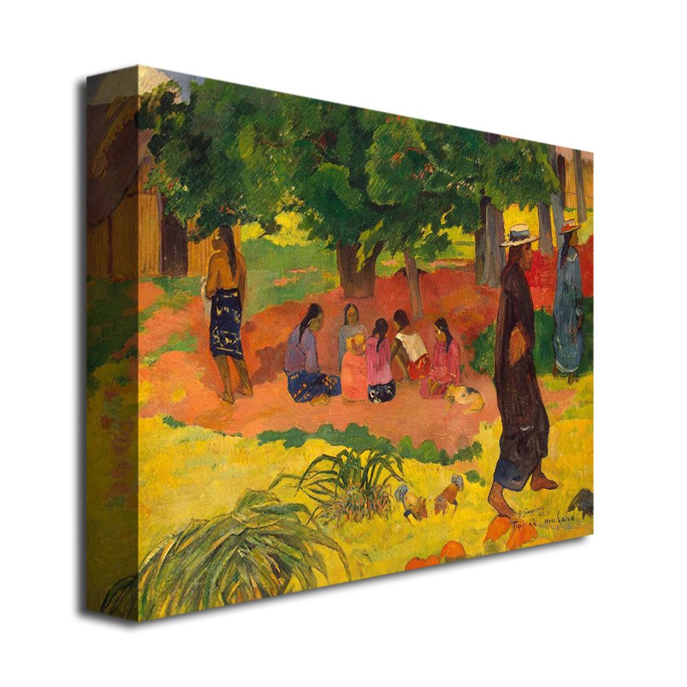Trademark Global 24x32 inches Paul Gauguin "Taperaa Mahana"