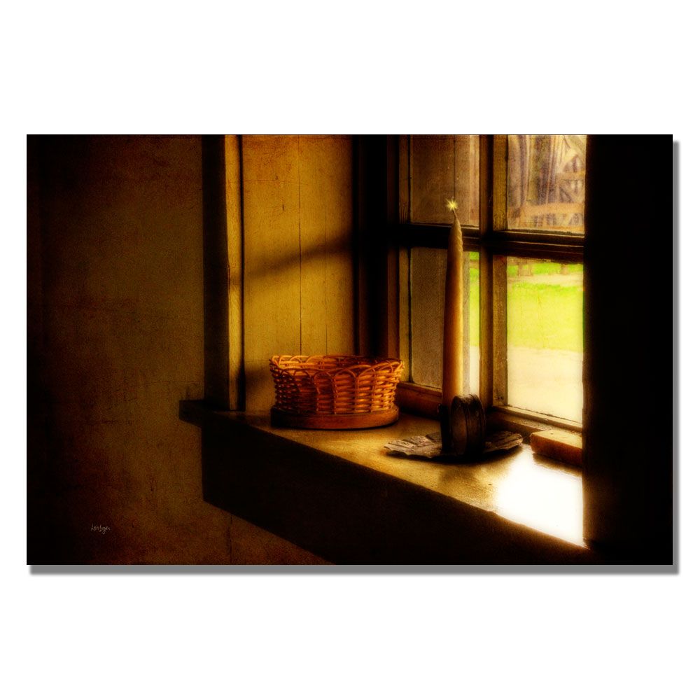 Trademark Global Lois Bryan 'Candle in the Window' Canvas Art