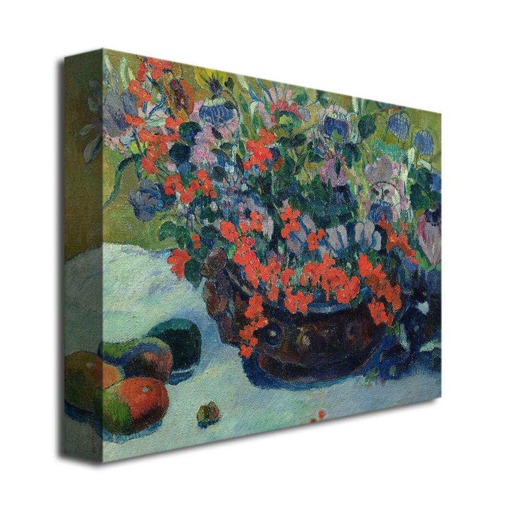 Trademark Global 24x32 inches Paul Gauguin "Bouquet Of Flowers  1897"