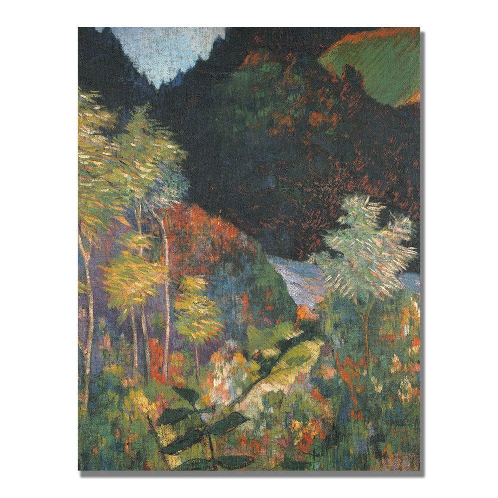 Trademark Global 35x47 inches Paul Gauguin "Landscape"
