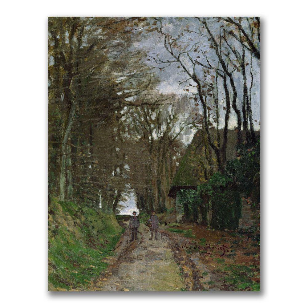 Trademark Global 35x47 inches Claude Monet "Path In Normandy".