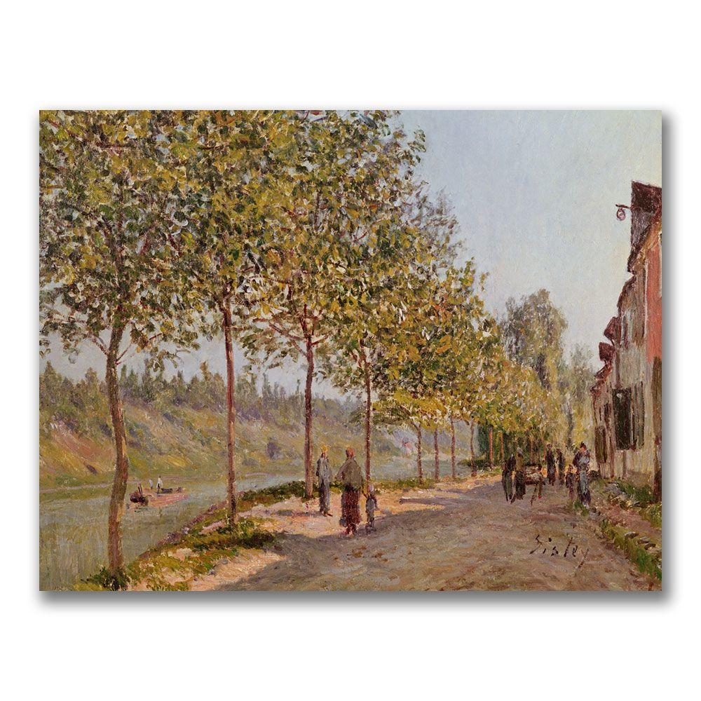 Trademark Global 24x32 inches Alfred Sisley "June Morning In Saint-Mammes"