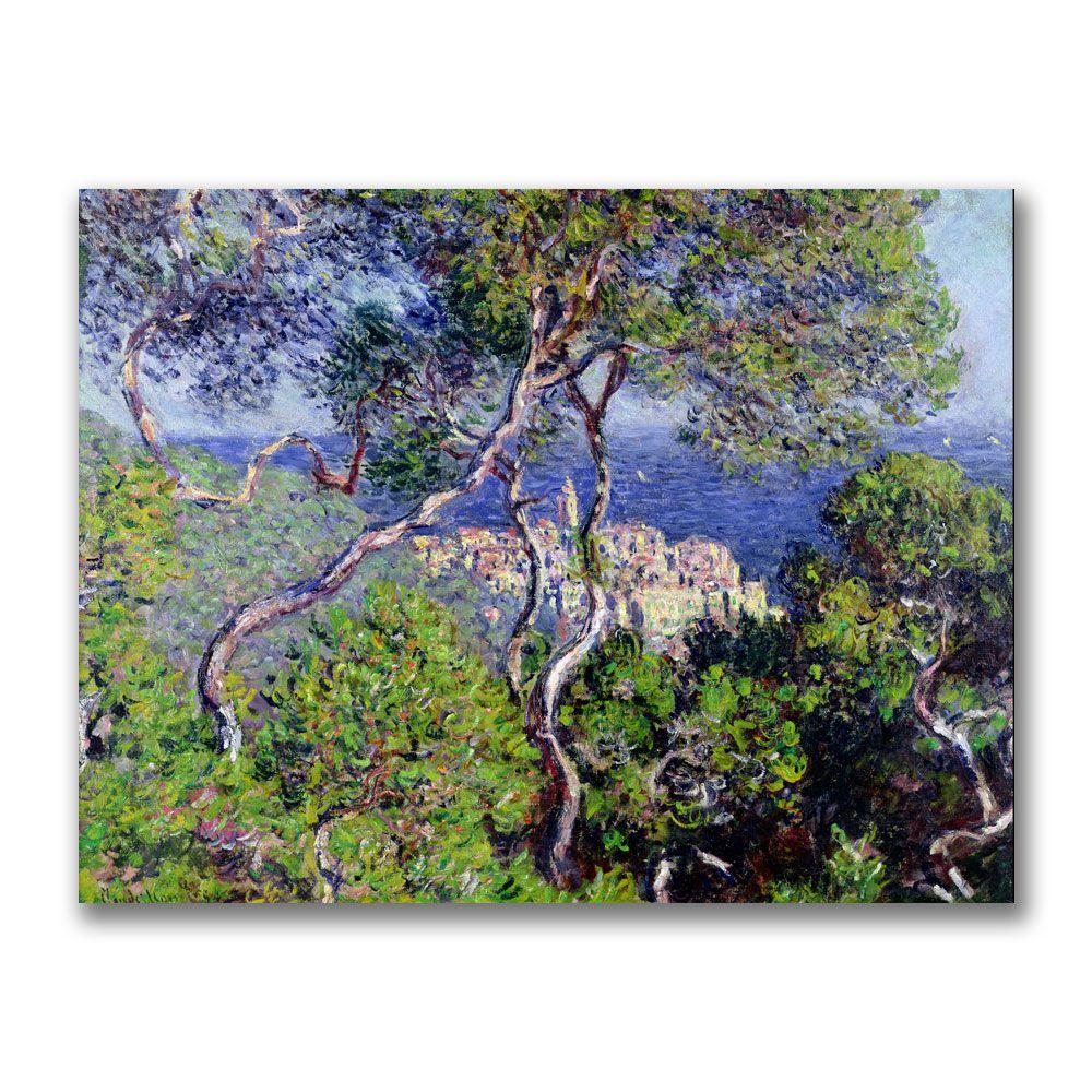 Trademark Global 35x47 inches Claude Monet "Bordighera  1884"