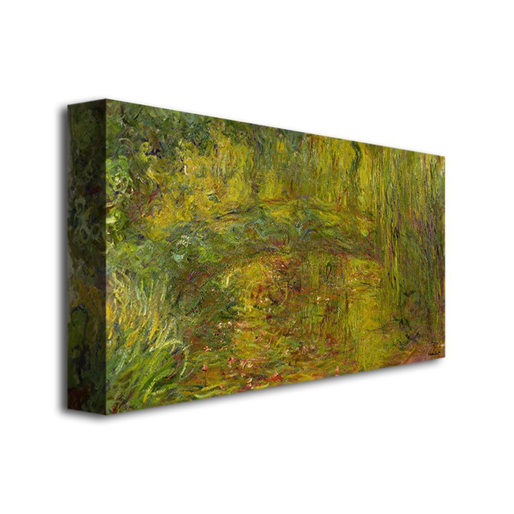 Trademark Global 16x32 inches Claude Monet "The Japanese Bridge Ii"