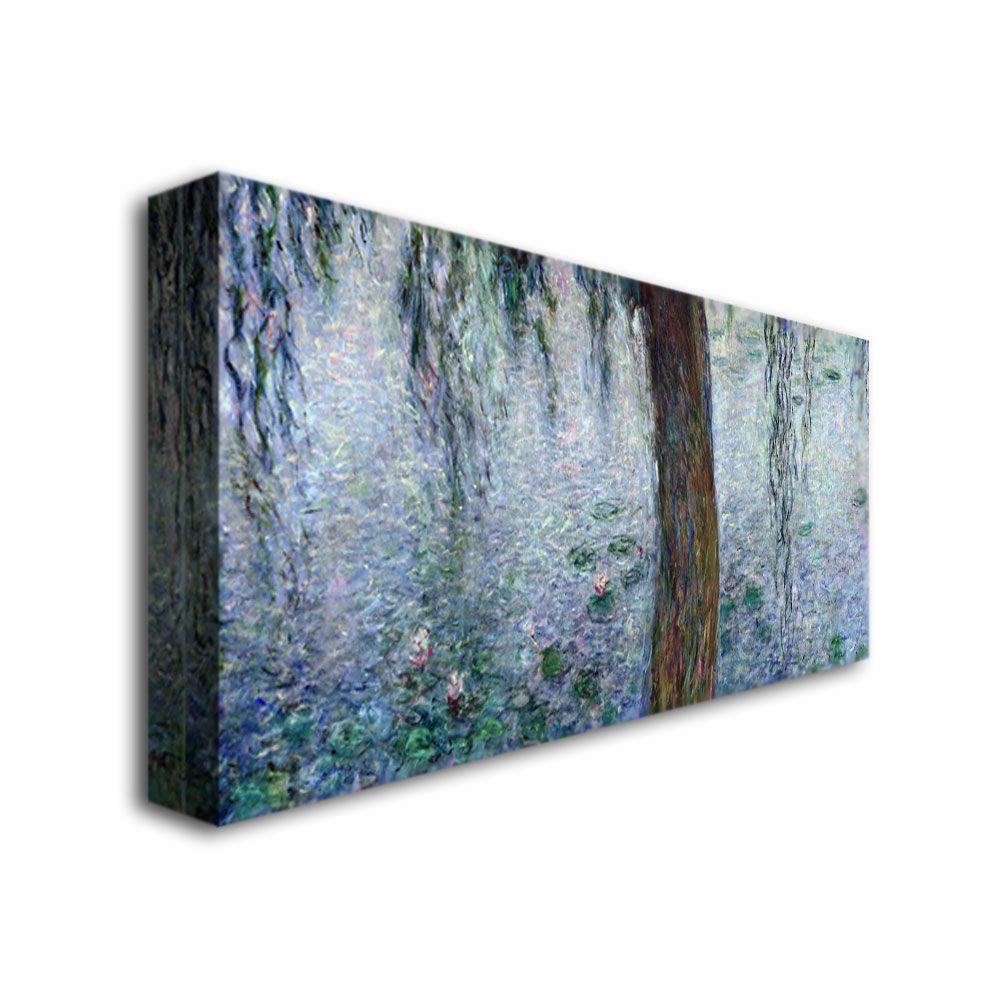 Trademark Global 20x47 inches Claude Monet "Waterlillies  Morning III"