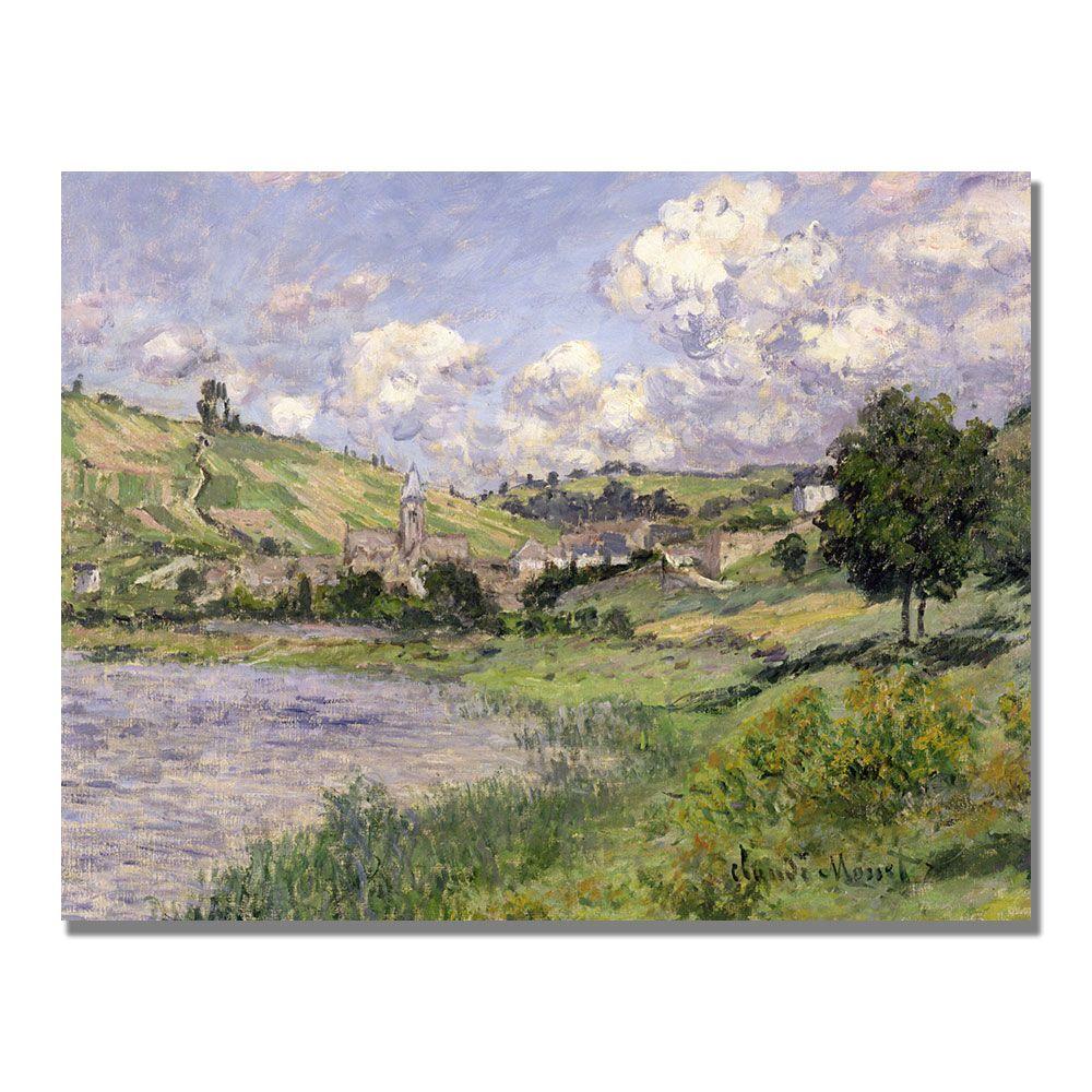 Trademark Global 18x24 inches Claude Monet "Landscape  Vetheuil  1879"