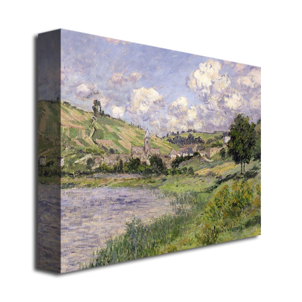 Trademark Global 35x47 inches Claude Monet "Landscape  Vetheuil  1879"