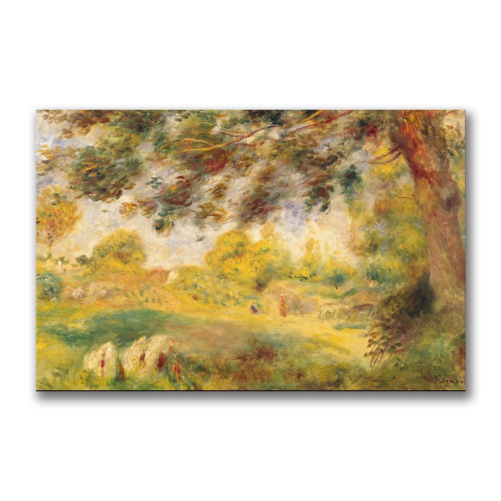 Trademark Global 30x47 inches Pierre Renoir "Spring Landscape"