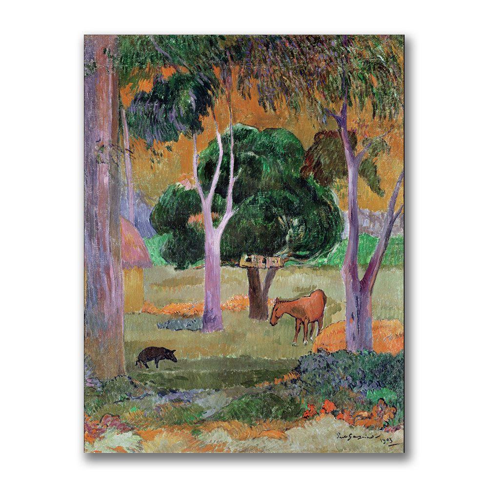 Trademark Global 24x32 inches Paul Gauguin "Dominican Landscape"