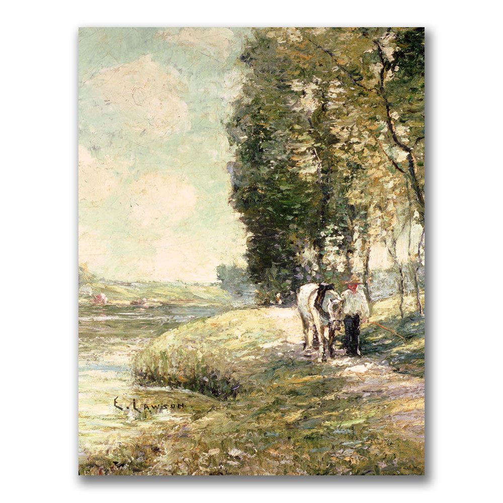 Trademark Global 24x32 inches Ernest Lawson "Country Road To Spuyten"