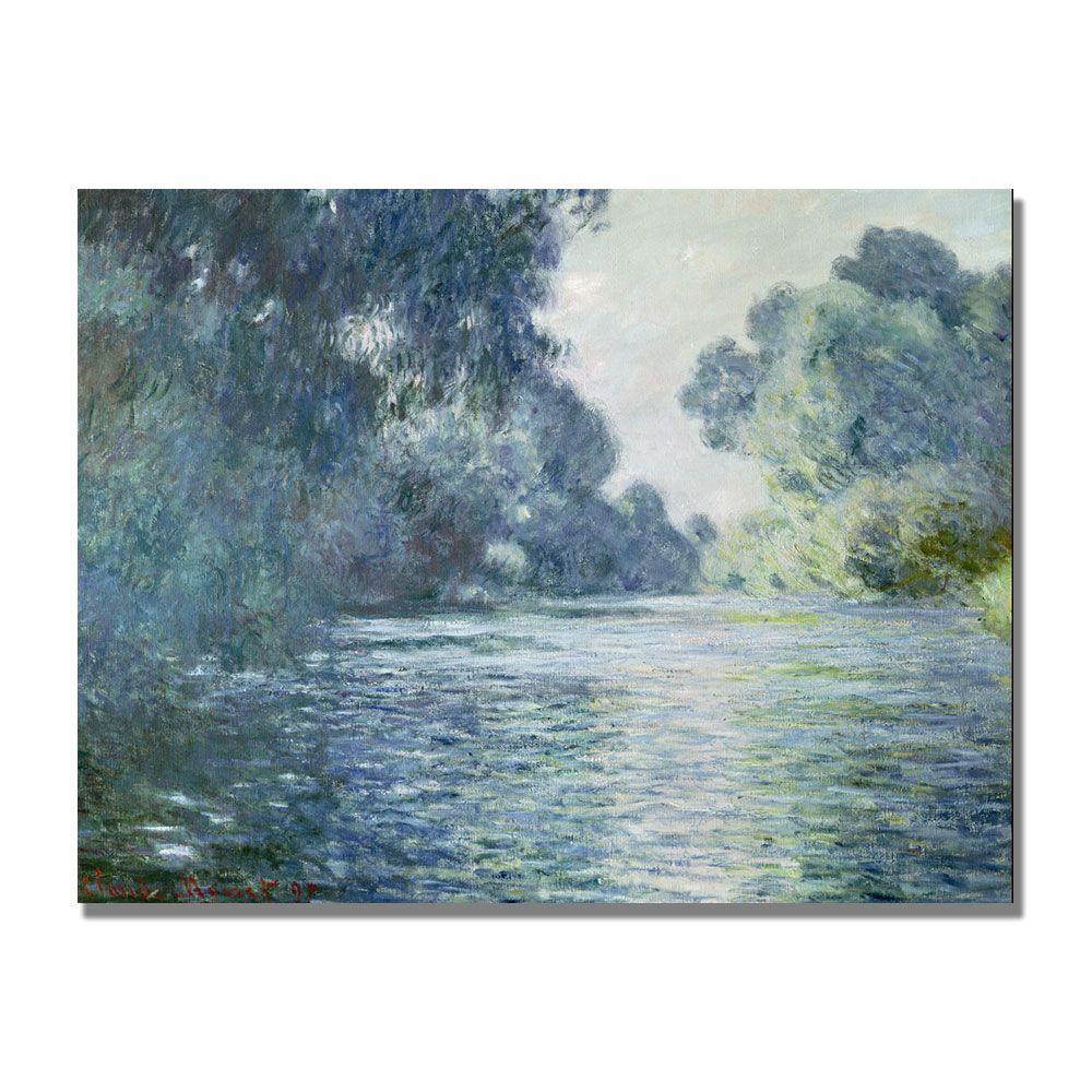 Trademark Global 18x24 inches Claude Monet "Branch Of The Seine Near Giverny"