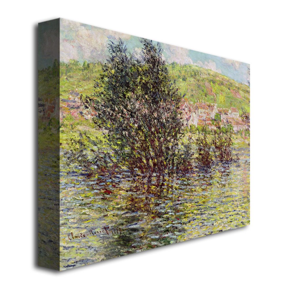 Trademark Global 18x24 inches Claude Monet "Vetheuil  View From Lavacourt"