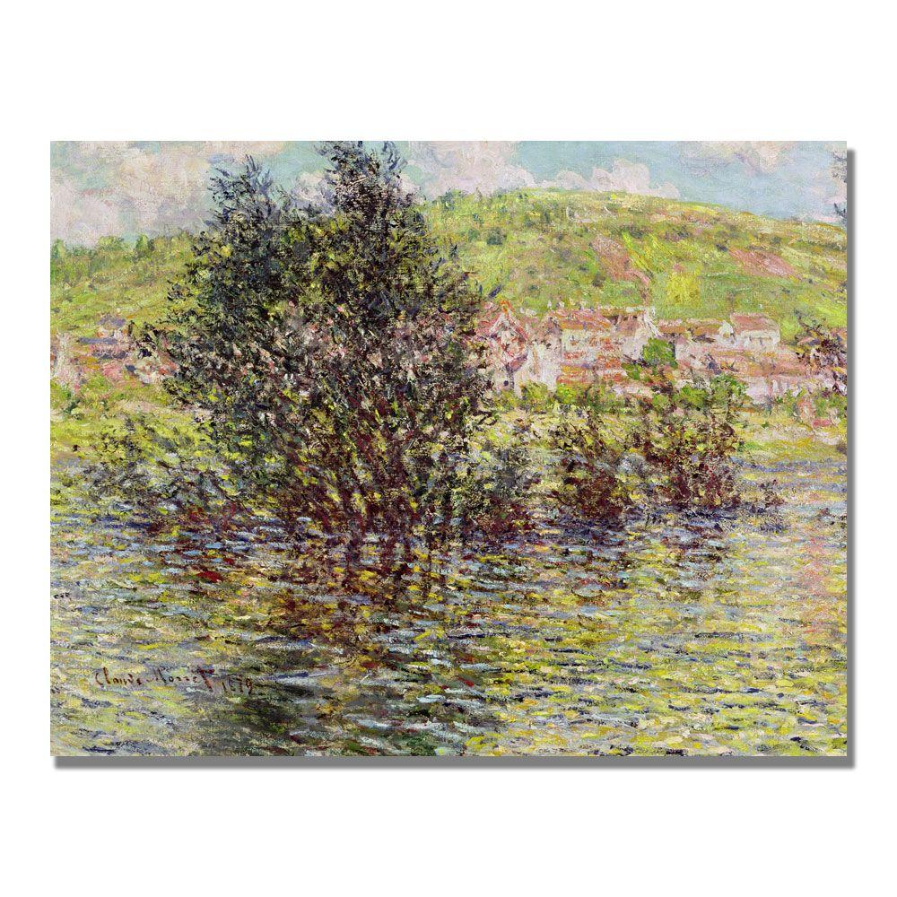 Trademark Global 35x47 inches Claude Monet "Vetheuil  View From Lavacourt"