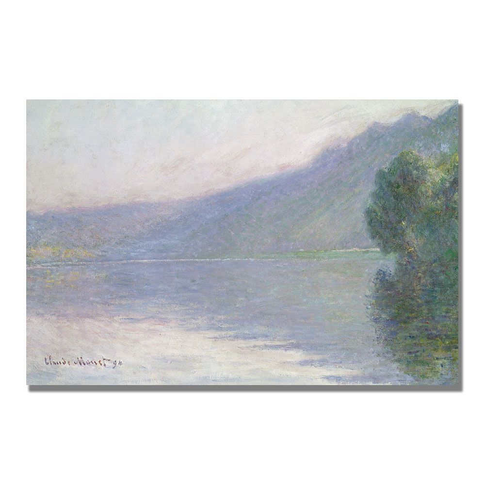 Trademark Global 30x47 inches Claude Monet "The Seine At Port Villez  1894"