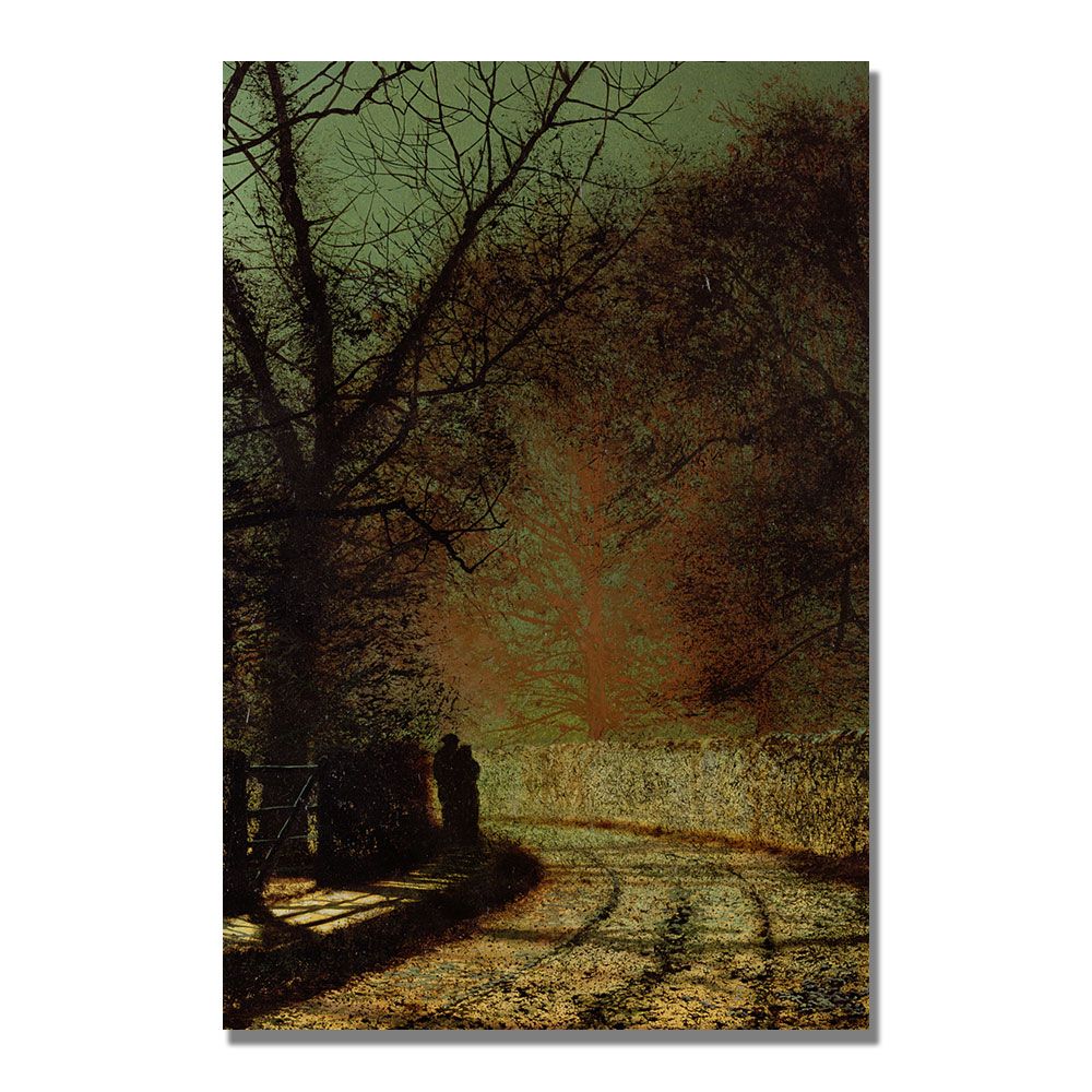 Trademark Global 16x24 inches John Grimshaw "The Lovers"