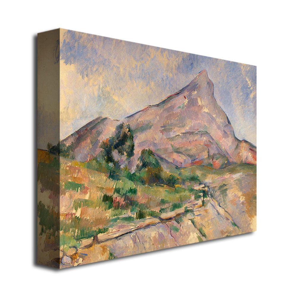 Trademark Global 18x24 inches Paul Cezanne "Montagne Sainte-Victoire IV"