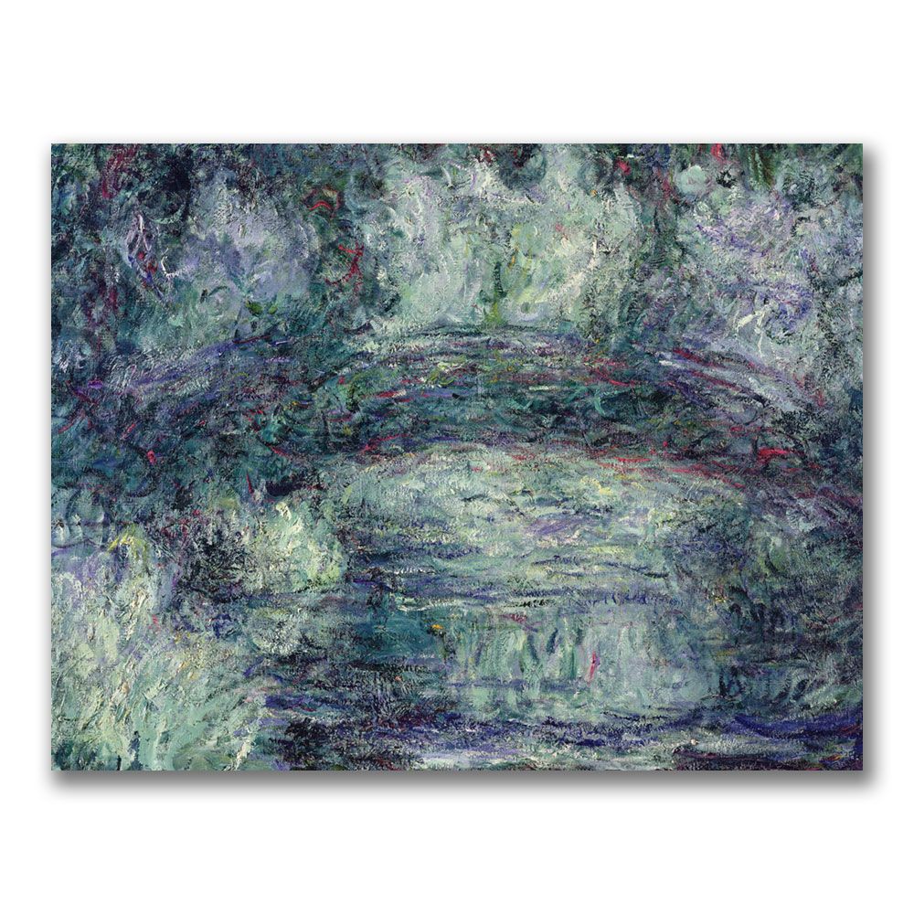 Trademark Global 24x32 inches Claude Monet "The Japanese Bridge Iii"