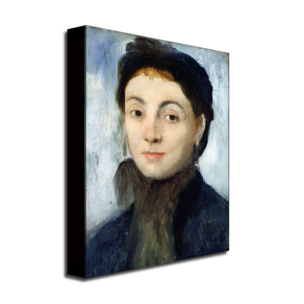 Trademark Global 18x24 inches Edgar Degas "Portrait Of Josephine Gaujelin"