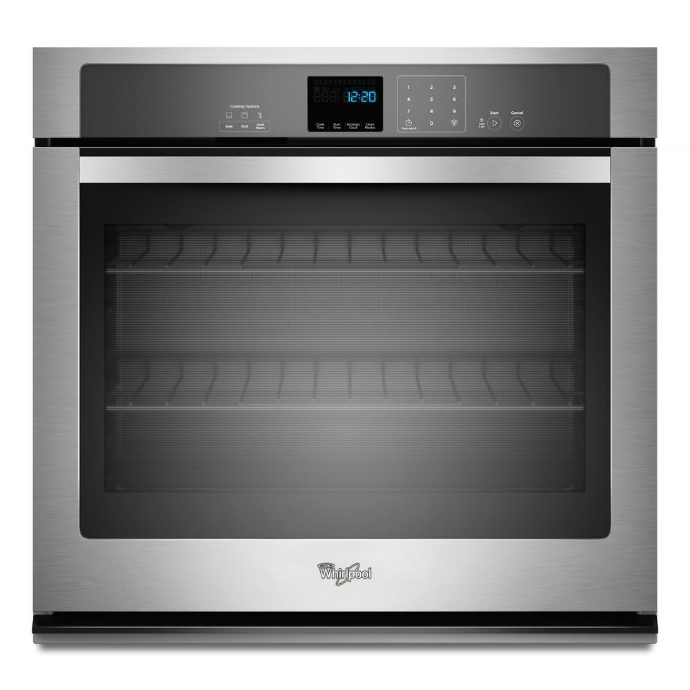 Whirlpool WOS51EC0AS  30" Electric Wall Oven w/ SteamClean - Stainless Steel